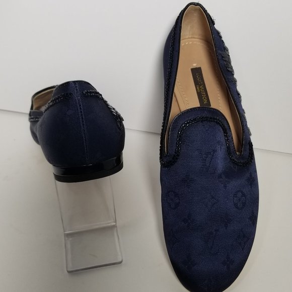 Sold/ LOUIS VUITTON Monogram Loafer - Picture 6 of 10